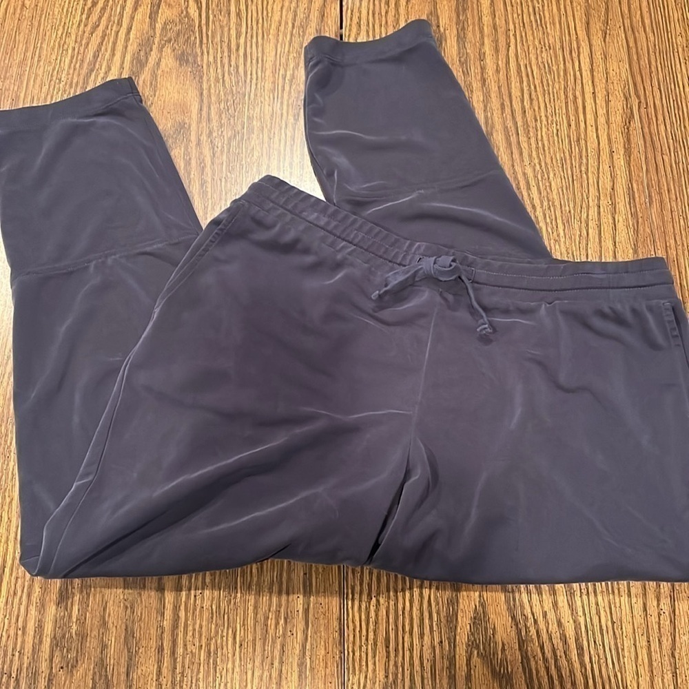 J. Jill Pure Jill Women's Size Large Petite Pants Gray Pull On Tencel Modal - Picture 3 of 11